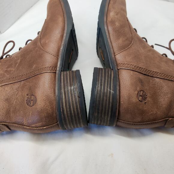 Timberland Beckwith Brown Full Grain Leather Lace Up Chukka Ankle Boots 7.5 - Picture 11 of 11